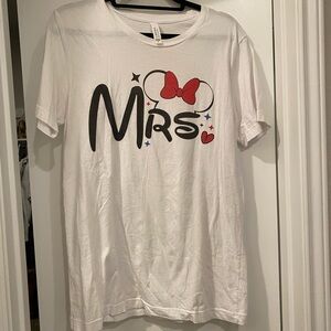 Mrs Disney Graphic Tee